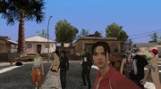 Zoey from Left 4 Dead для GTA San Andreas миниатюра 8