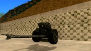 Полковая пушка 53-К 45мм para GTA San Andreas miniatura 3