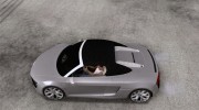Audi R8 Spyder for GTA San Andreas miniature 2