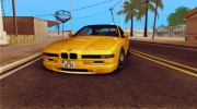 BMW 850CSI 1996 for GTA San Andreas miniature 5