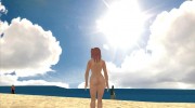 Dead or Alive 5 LR Honoka Nude v1 Hairy для GTA San Andreas миниатюра 14
