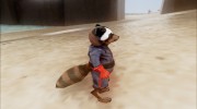 Guardians of the Galaxy Rocket Raccoon v1 для GTA San Andreas миниатюра 3