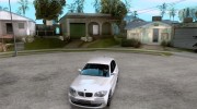 BMW 120i для GTA San Andreas миниатюра 1
