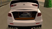 Mitsubishi Lancer для GTA San Andreas миниатюра 7