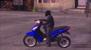 Honda BIZ 125 для GTA San Andreas миниатюра 8