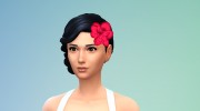 Аксессуар на голову Acc Flower para Sims 4 miniatura 1