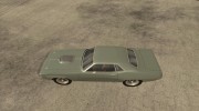 Plymouth Hemi Cuda para GTA San Andreas miniatura 2