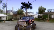 Chevrolet Blazer K5 Monster Skin 4 для GTA San Andreas миниатюра 1
