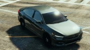 Honda Accord 2017 for GTA 5 miniature 4