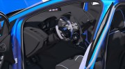 2016-2017 Ford Focus RS 1.0 для GTA 5 миниатюра 5