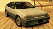 Honda CRX (84-87) для GTA San Andreas миниатюра 1