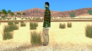 Zombie Skin - fam2 для GTA San Andreas миниатюра 2
