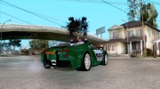Bugatti Veyron для полиции San Fiero для GTA San Andreas миниатюра 4