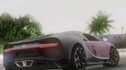 Bugatti Chiron 2017 Version 2 para GTA San Andreas miniatura 21