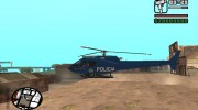 Eurocopter AS 550 Police D.F. для GTA San Andreas миниатюра 1