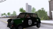 1965 Austin Mini Cooper S для GTA San Andreas миниатюра 6