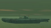 U99 German Submarine для GTA San Andreas миниатюра 7