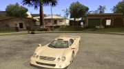 Mercedes-Benz CLK GTR road version (v2.0.0) для GTA San Andreas миниатюра 1