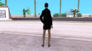 Скин девушки F.B.I para GTA San Andreas miniatura 3