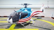 Eurocopter EC 130 B4 USA Theme para GTA 4 miniatura 1