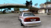 Ford Crown Victoria North Dakota Police для GTA San Andreas миниатюра 3