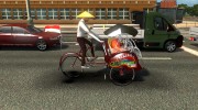 Рикша в трафик para Euro Truck Simulator 2 miniatura 5