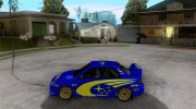 Subaru Impreza STi WRC wht1 для GTA San Andreas миниатюра 2