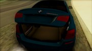 BMW M550d для GTA San Andreas миниатюра 14