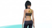 Tatto Dragon para Sims 4 miniatura 5