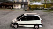 Opel Zafira для GTA San Andreas миниатюра 2