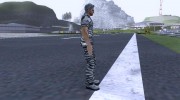 Крис в костюме Сафари para GTA San Andreas miniatura 4