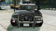 Ford Crown Victoria LCPD Police для GTA 4 миниатюра 6