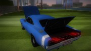 Dodge Charger 1967 for GTA Vice City miniature 6