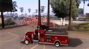 Peterbilt 379 Fire Truck ver.1.0 para GTA San Andreas miniatura 2