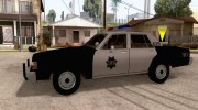 Chevrolet Caprice 1986 SFPD для GTA San Andreas миниатюра 2