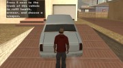 Оружие в багажнике для GTA San Andreas миниатюра 4