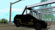 Chevrolet Blazer Policia Federal для GTA San Andreas миниатюра 5