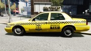 Ford Crown Victoria Raccoon City Taxi для GTA 4 миниатюра 2