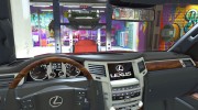 Lexus LX570 2014 1.0 для GTA 5 миниатюра 6