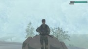 Боец из батальона Призрак para GTA San Andreas miniatura 1