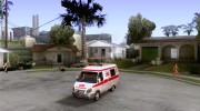 ГАЗель Скорая помощь для GTA San Andreas миниатюра 1