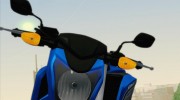 Honda CB650F Azul para GTA San Andreas miniatura 15