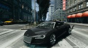 Audi R8 Spyder v10 для GTA 4 миниатюра 1