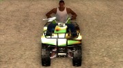 Army Edition ATV para GTA San Andreas miniatura 3