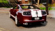 Ford Mustang GT 2013 для GTA 4 миниатюра 3