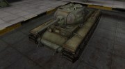 Скин с надписью для КВ-1С для World Of Tanks миниатюра 1