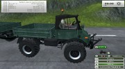 Unimog U 84 406 Series и Trailer v 1.1 Forest para Farming Simulator 2013 miniatura 7