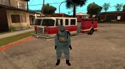 Пожарный for GTA San Andreas miniature 1