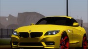 BMW Z4 2011 sDrive35is 2 Extras (HQ) for GTA San Andreas miniature 10