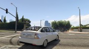 Lada Priora Hatchback для GTA 5 миниатюра 4